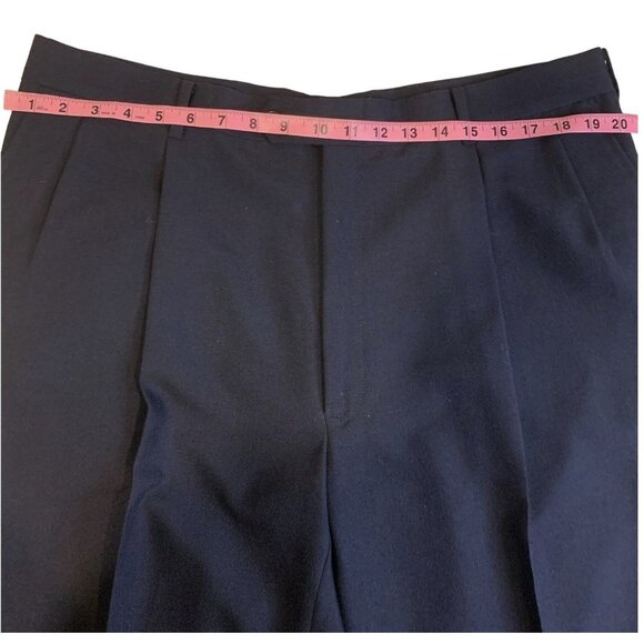 Heisman Trophy Collection Suit Mens 40 Navy Blue Two Piece Blazer Pants Made USA - Picture 11 of 12